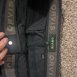 Orvis Charcoal Gray Trousers